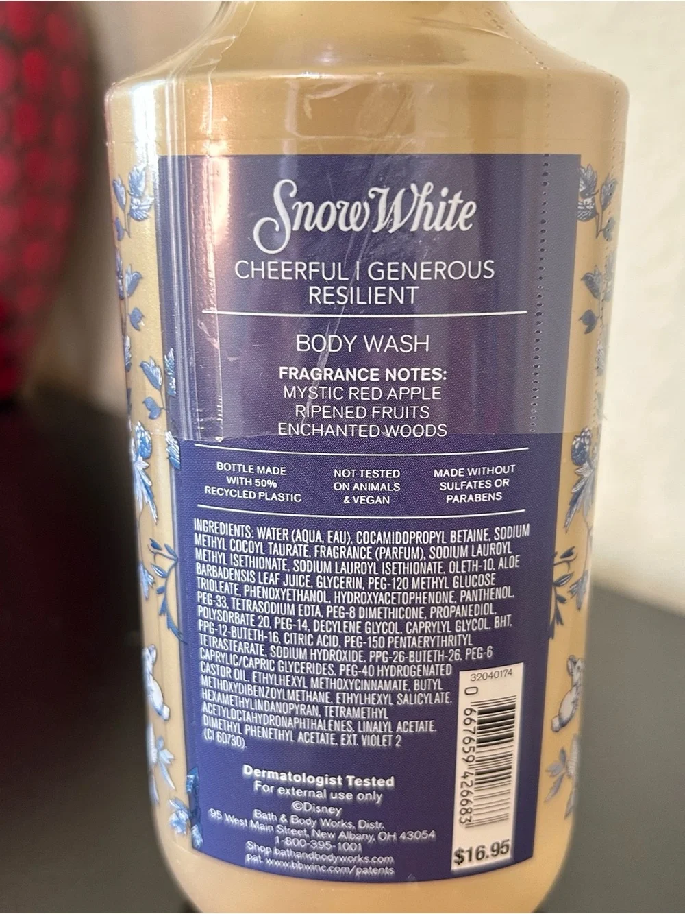 Bath & Body Works x Disney Princess Snow White 10 Ounce Body Wash